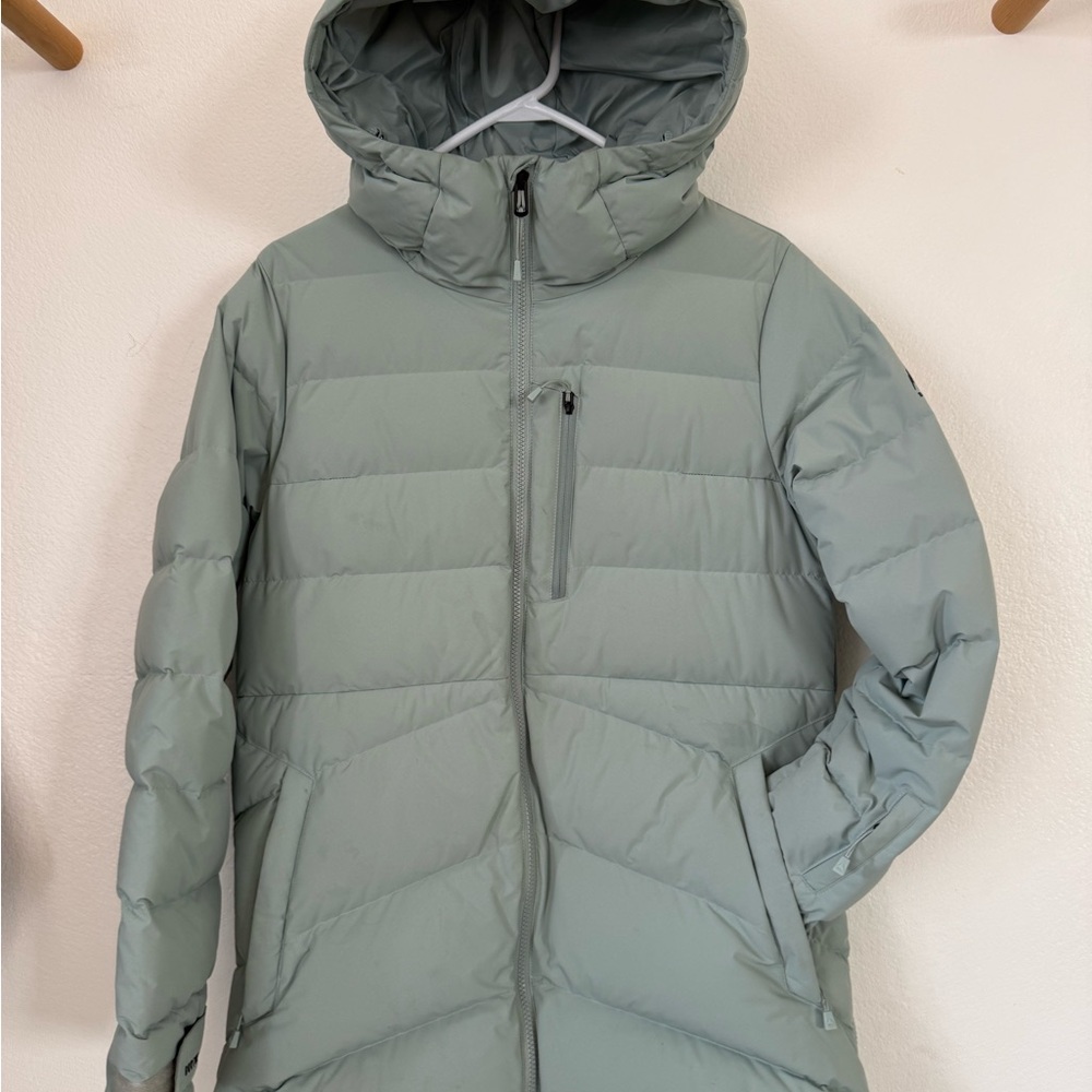 Burton Light Green Down Jacket